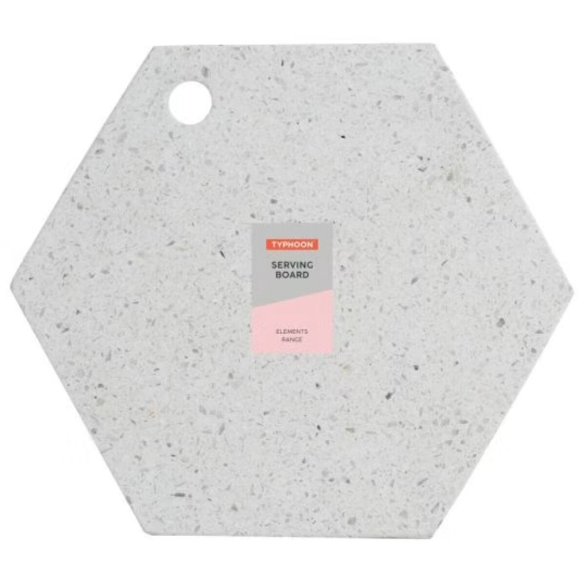 Deska sześciokątna lastryko Elements, 30 x 30 cm, Typhoon