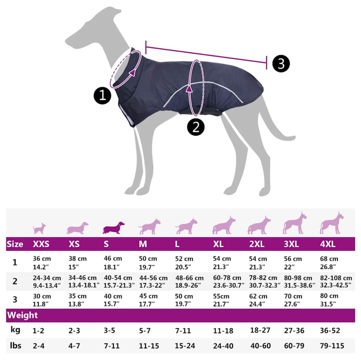 vidaXL Płaszcz przeciwdeszczowy dla psa z odblaskowymi paskami