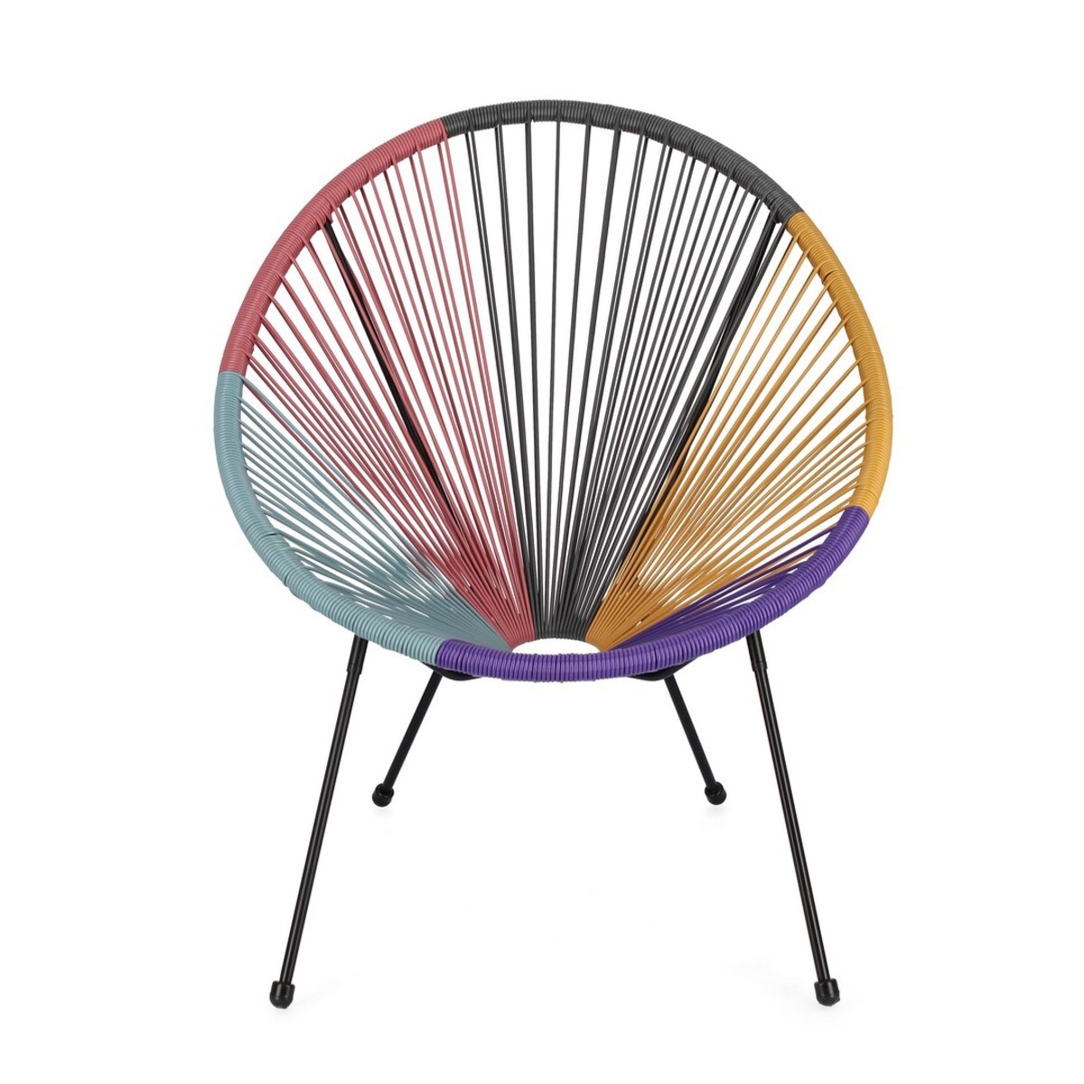 BIZZOTTO krzesło ogrodowe PARKER wielokolorowe