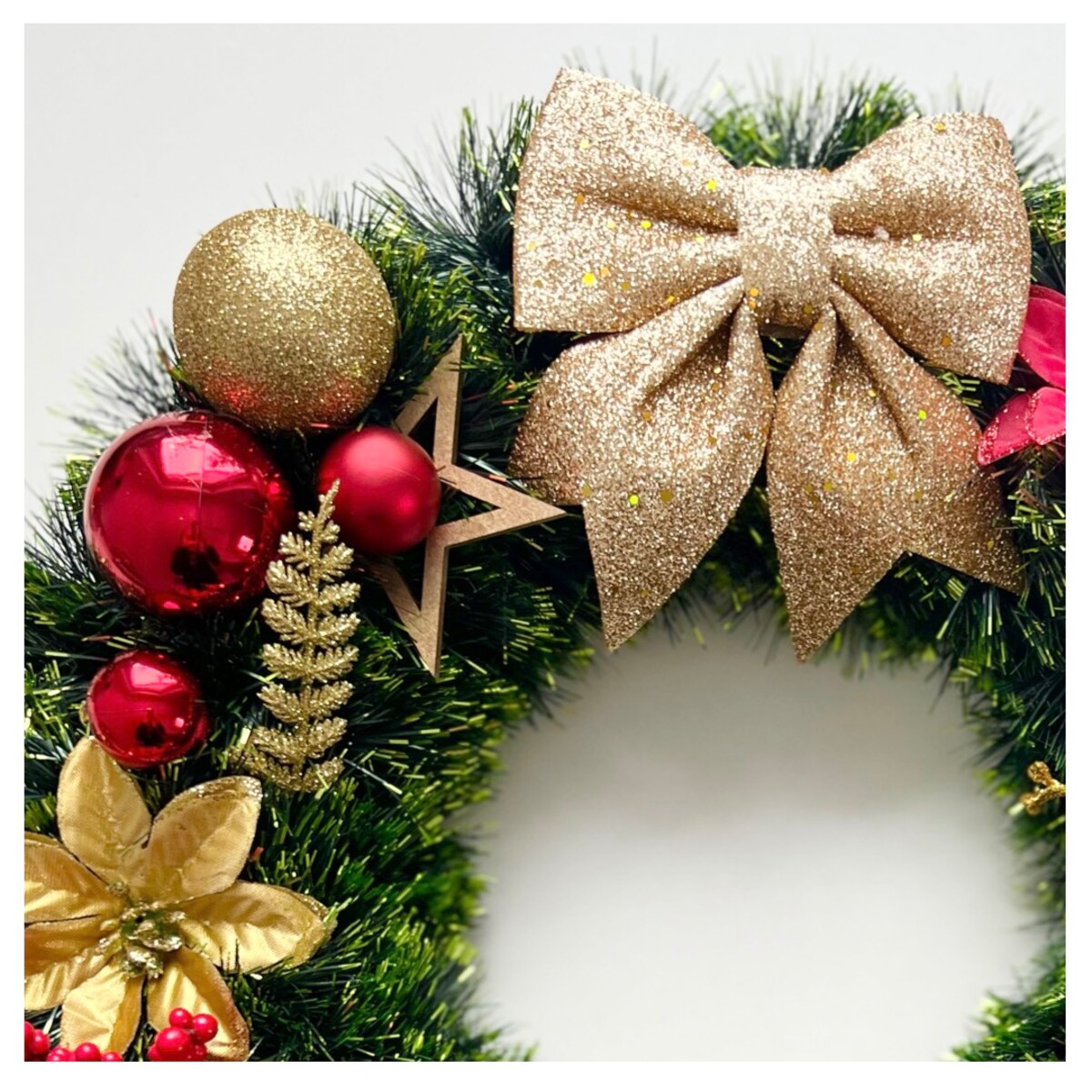 Wianek świąteczny Boże Narodzenie ø 45 cm