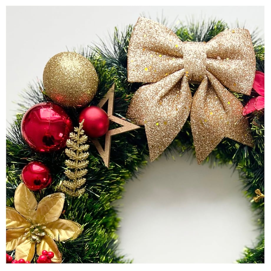 Wianek świąteczny Boże Narodzenie ø 45 cm