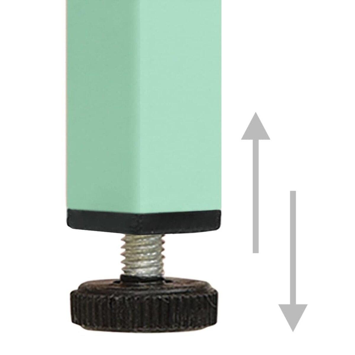 vidaXL Szafa, miętowa, 90x50x180 cm, stalowa