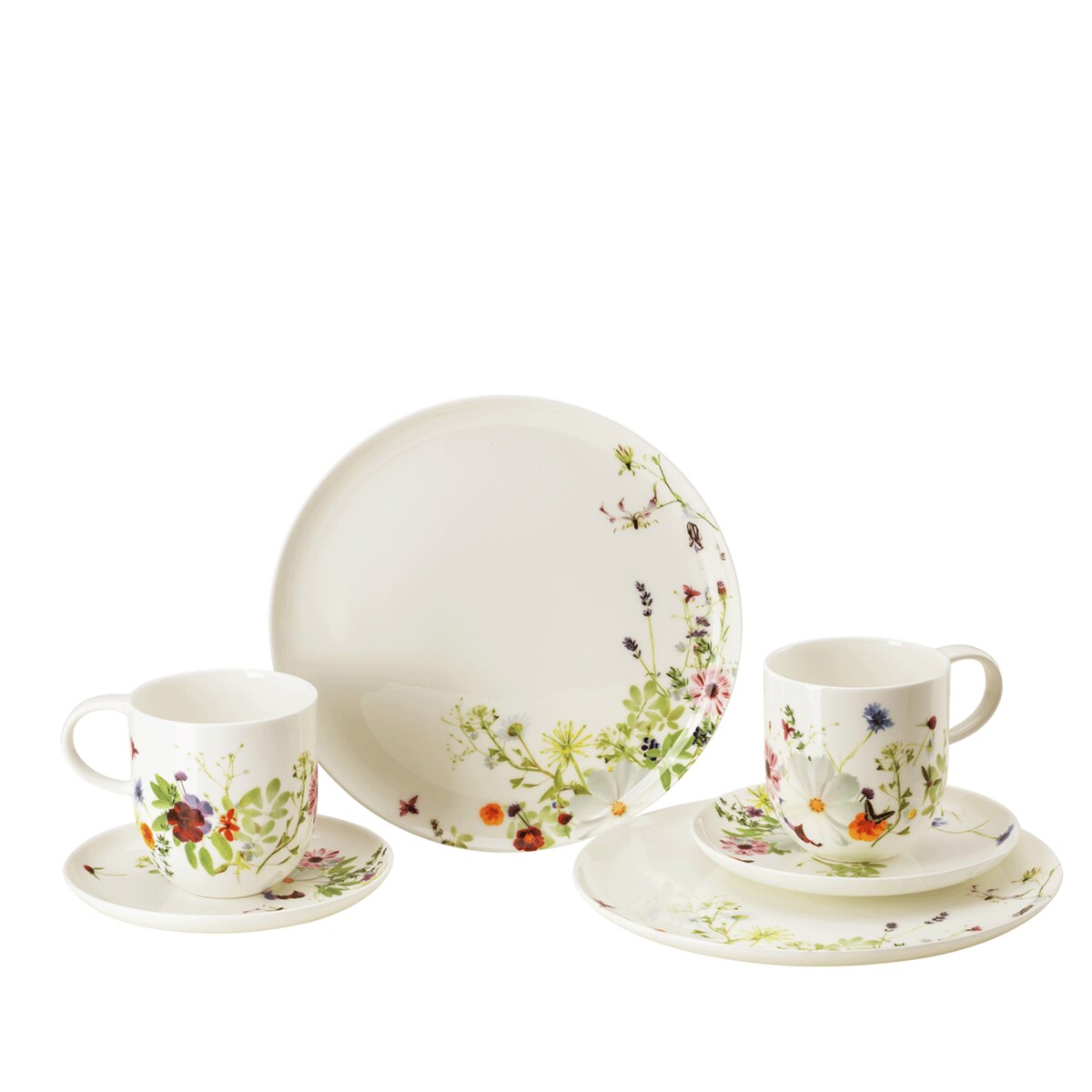 Zestaw 6 częściowy Wiosenny Ogród - Kubki