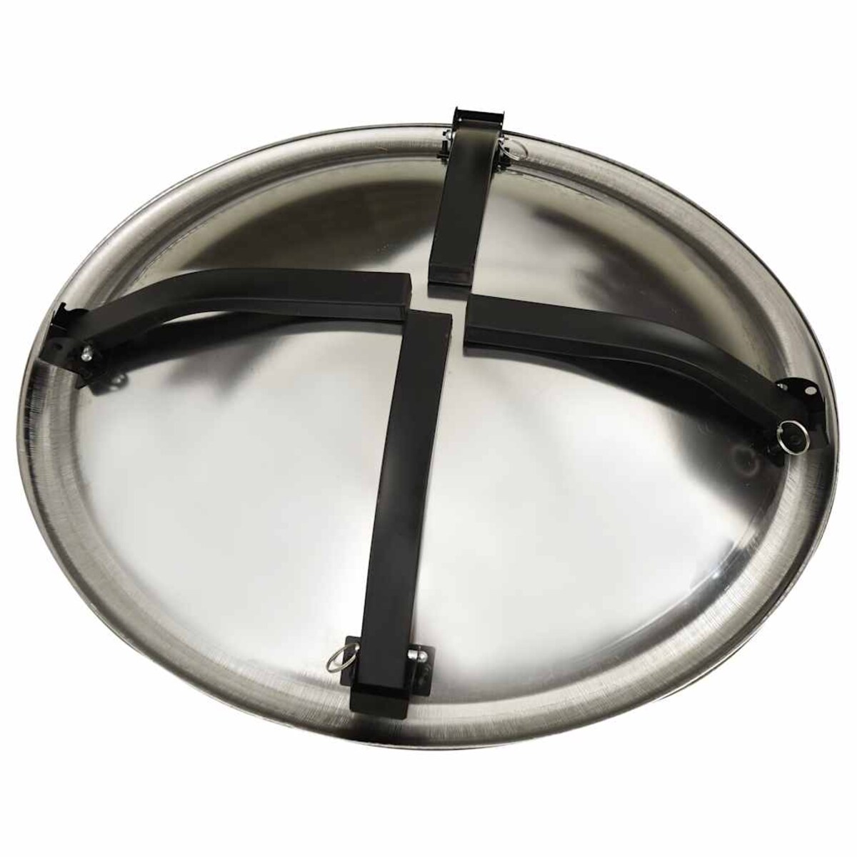 vidaXL Palenisko i grill 2-w-1, z pogrzebaczem, 56x56x49 cm, stal