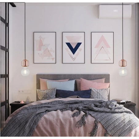 Lampa Sufitowa Wisząca Srebrna W Stylu Loft Chrom