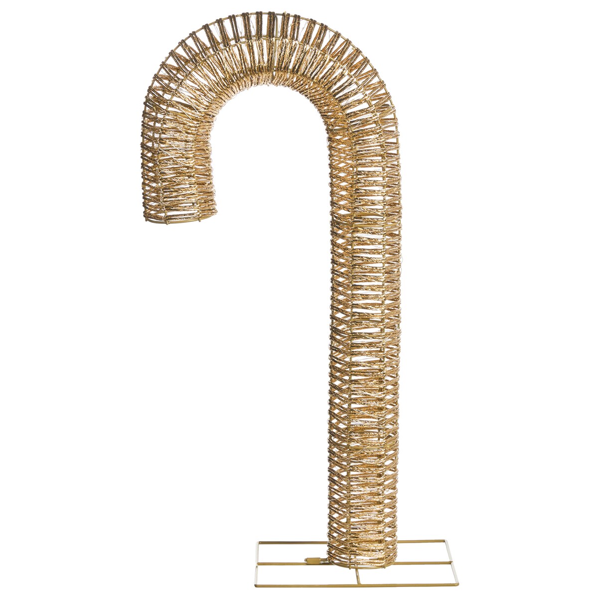 Dekoracja ogrodowa LED HOLMAVIK Laska cukrowa 74 cm Złoty