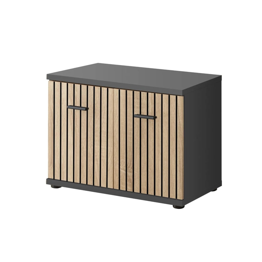 Szafka na buty MARCO antracyt/dąb artisan