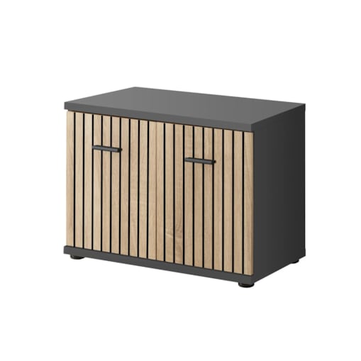 Szafka na buty MARCO antracyt/dąb artisan