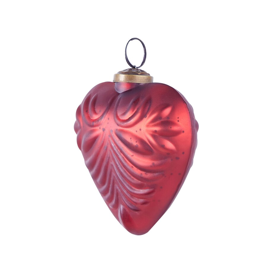 Zestaw 8 bombek FERIABLE Szkło Czerwony