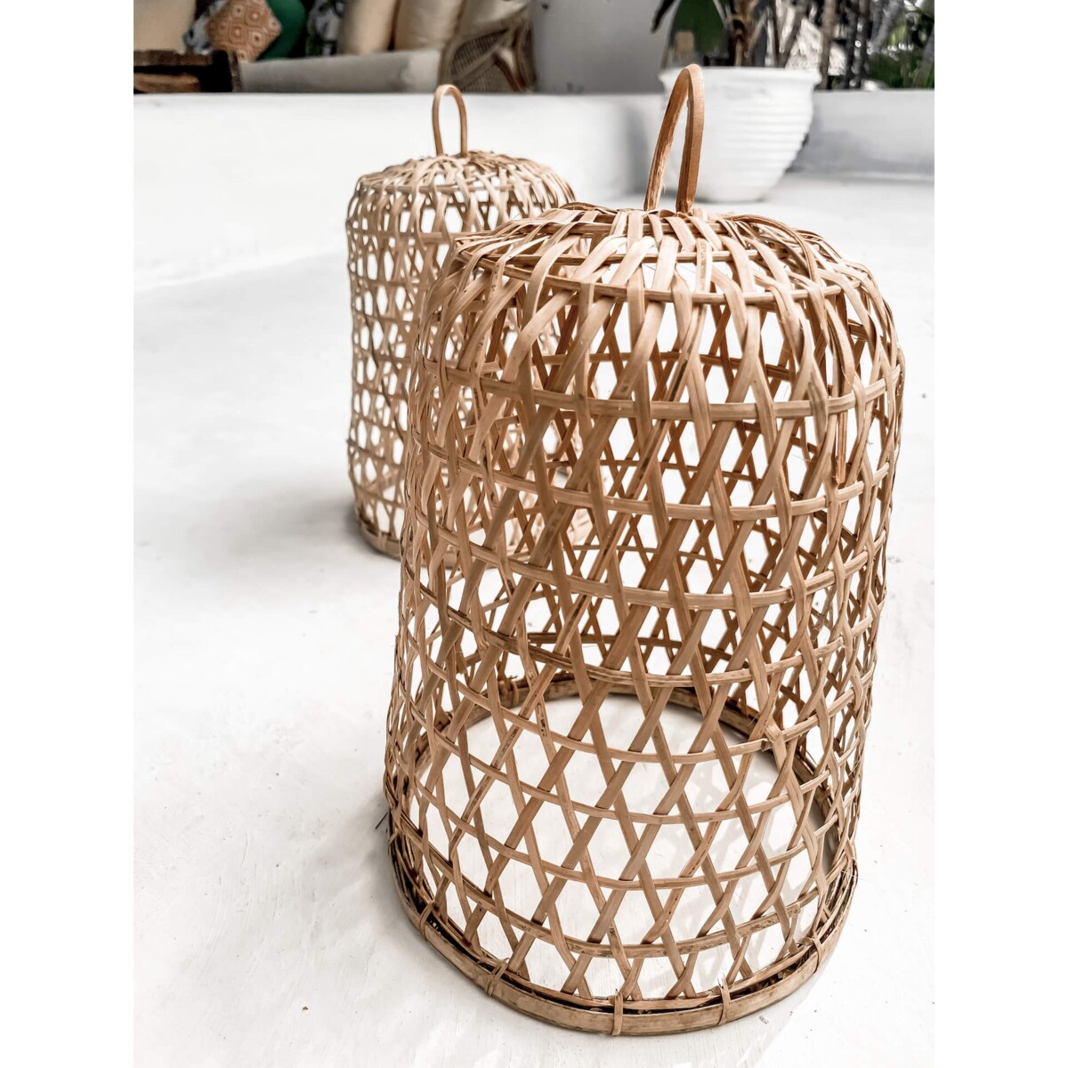 LAMPA BOHO PODŁUŻNA