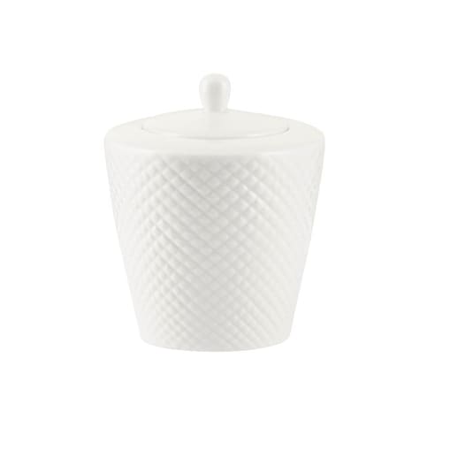 VILLA ITALIA Cukiernica porcelanowa BARI WHITE