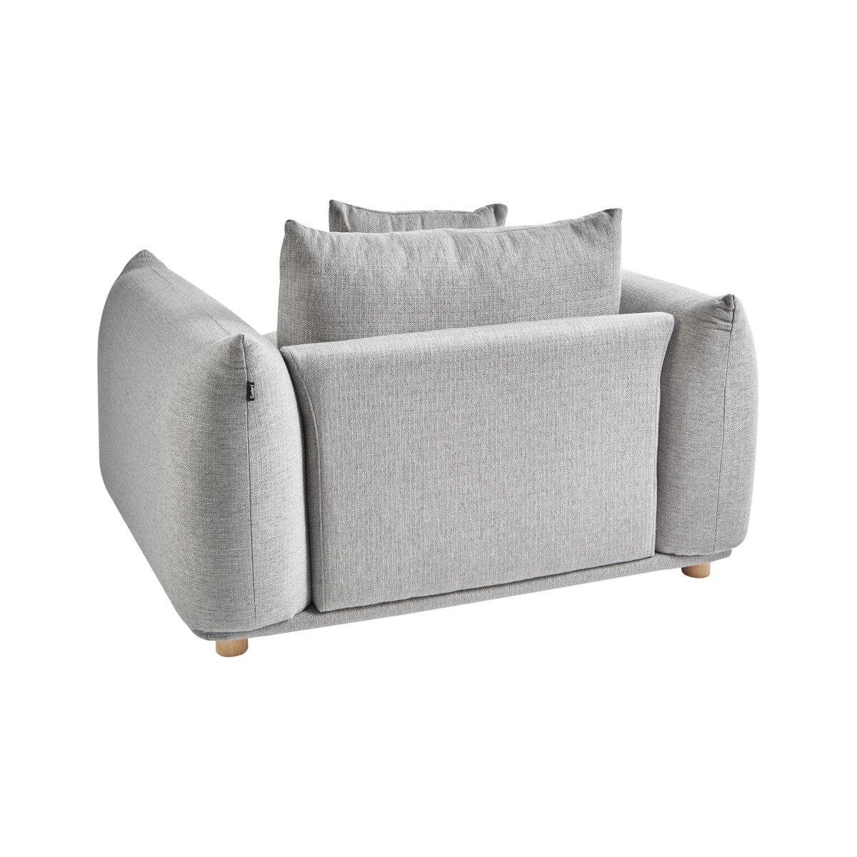 Fotel LUVOS Jasnoszary