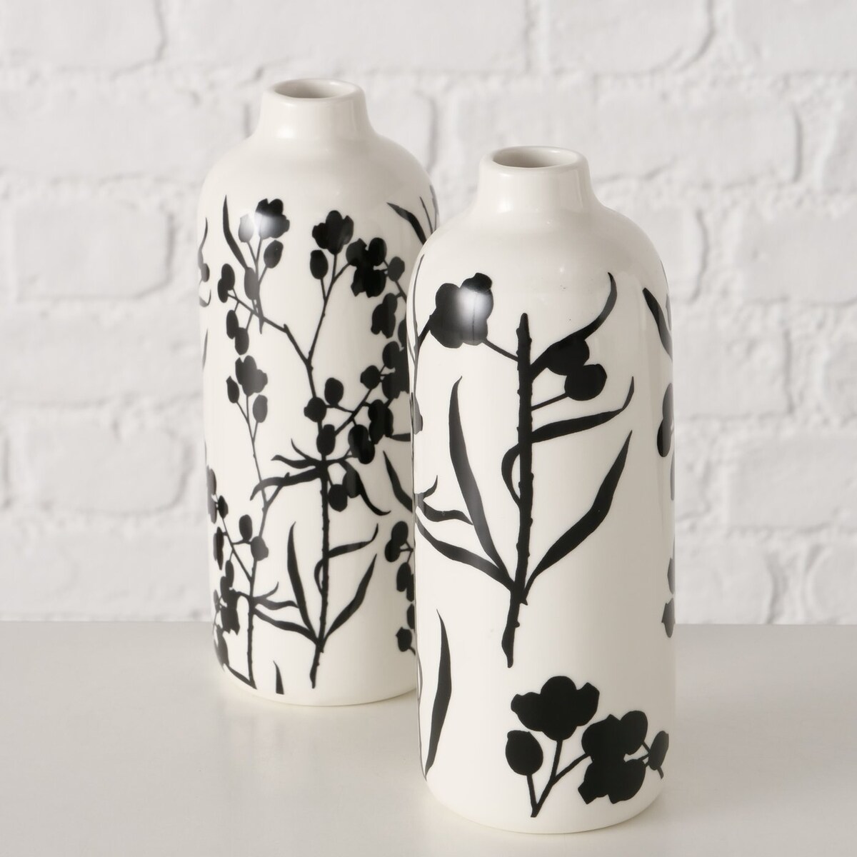 Wazon ceramiczny, ręcznie malowany BERRIES, 18 cm