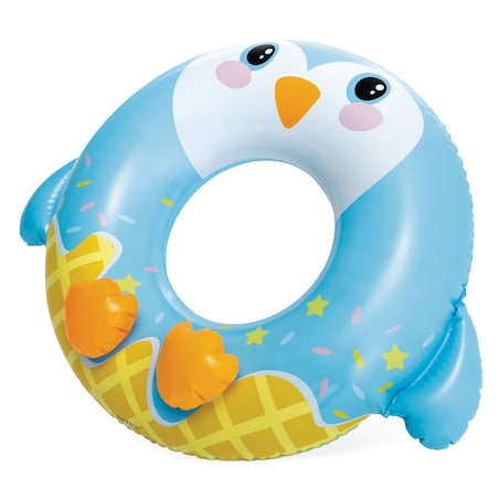 Koło dmuchane plażowe do nauki pływania Pingwin 81 cm Intex 59266-05