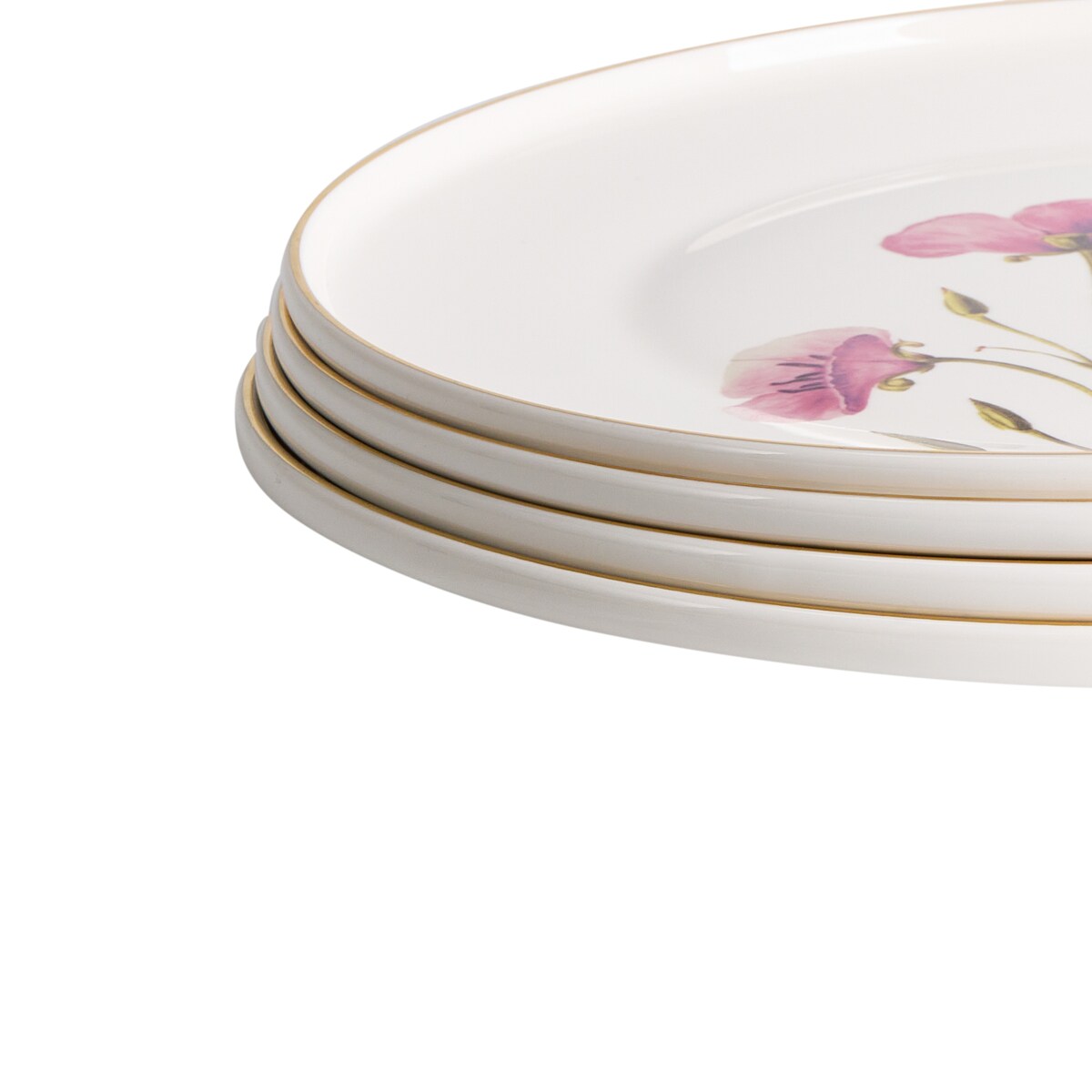 Zastawa stołowa 12-częściowa HYSSOP Porcelana Biały