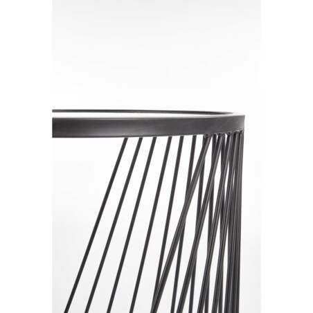 ZESTAW 2 STOLIKÓW Tornello SZKLANE 50/50 cm i 42/45 cm