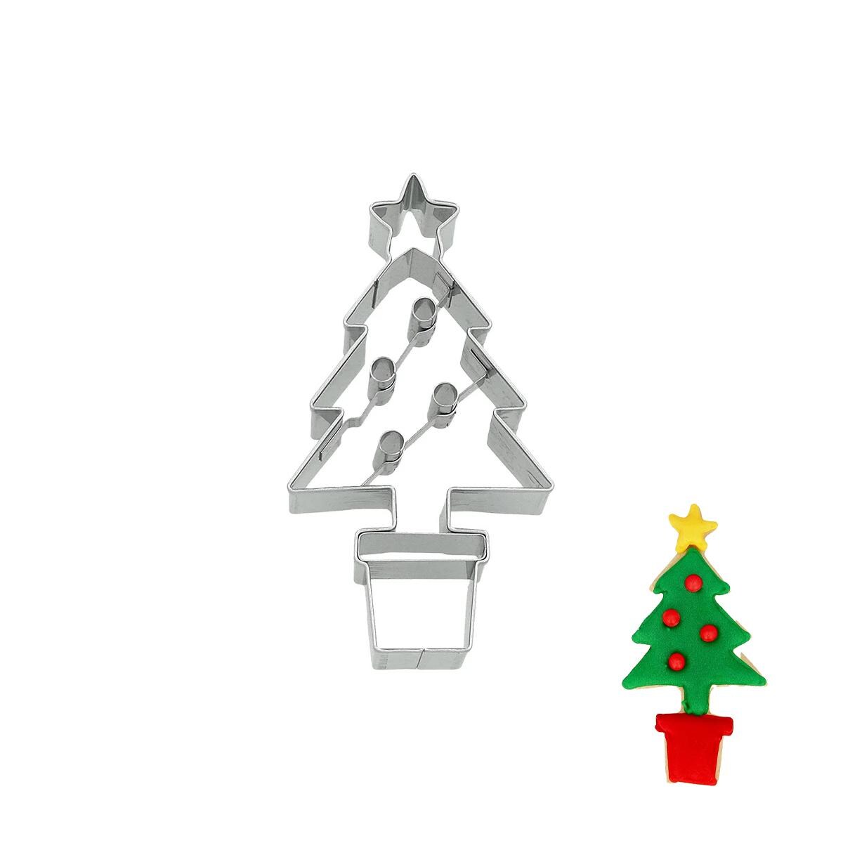 Foremka do pierniczków CHOINKA W DONICZCE / Birkmann