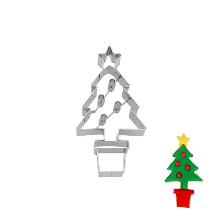 Foremka do pierniczków CHOINKA W DONICZCE / Birkmann