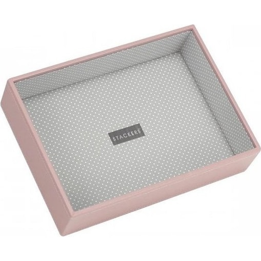 Szkatułka na biżuterię Stackers open classic różowa