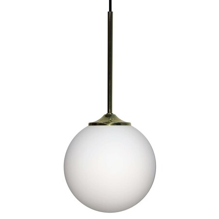 LAMPA wisząca GLASGOW 50101280 Candellux szklana OPRAWA modernistyczny zwis złoty biały