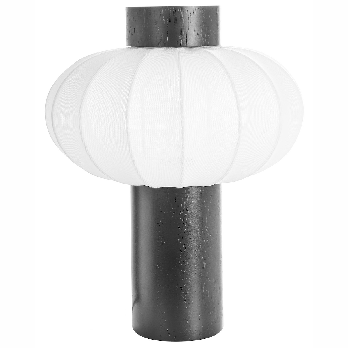 Lampa stołowa ABENS Drewno Czarny