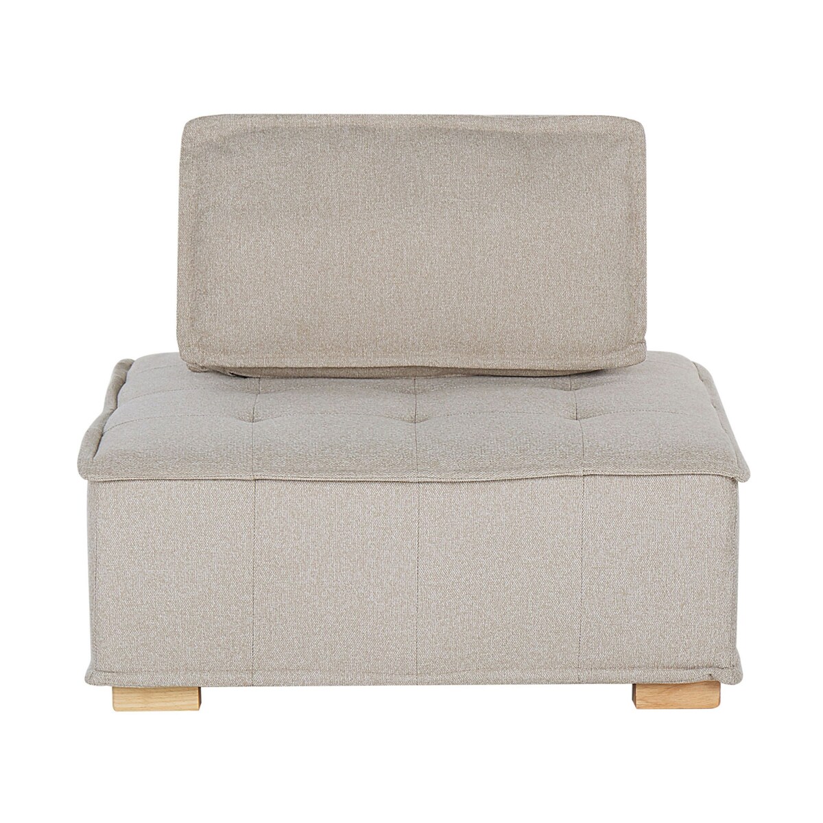 Modułowy komplet wypoczynkowy 4-osobowy beżowy TIBRO