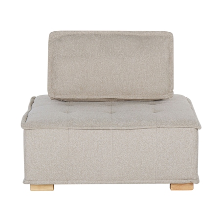 Modułowy komplet wypoczynkowy 4-osobowy beżowy TIBRO