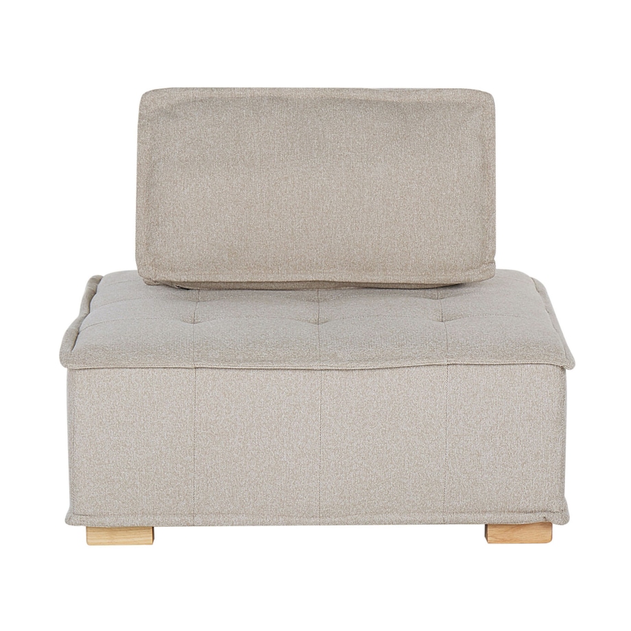 Modułowy komplet wypoczynkowy 4-osobowy beżowy TIBRO