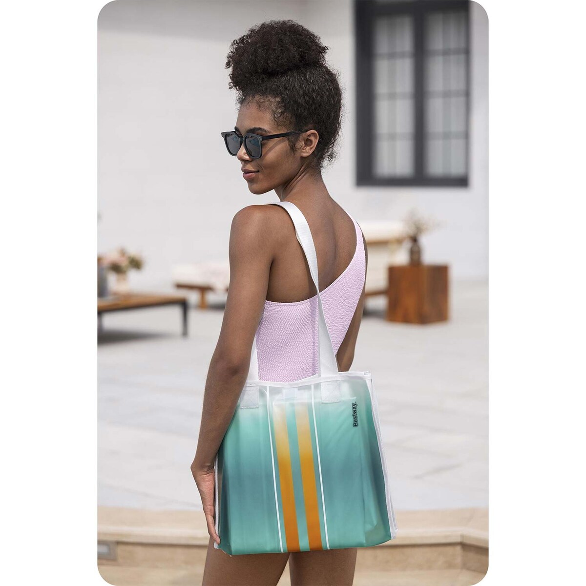 Dmuchana deska do pływania Bestway Surfing materac plażowy Tahiti 183x71 cm