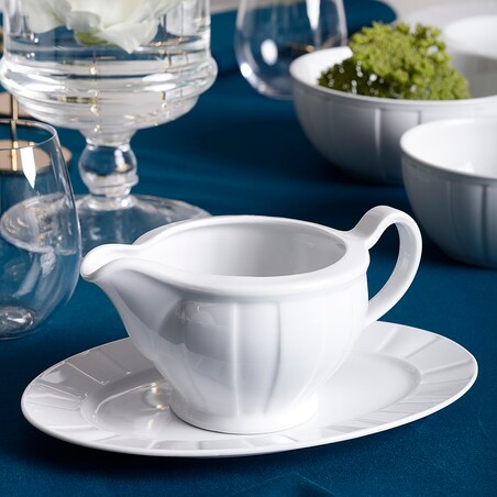 Sosjerka 450 ml Oktawa biała 0001