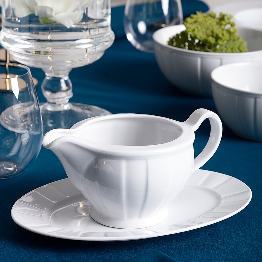 Sosjerka 450 ml Oktawa biała 0001