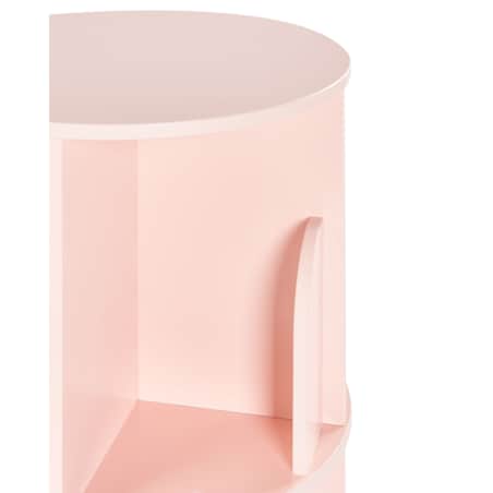 Obrotowy regał CANEY MDF 94 cm Pastelowy róż