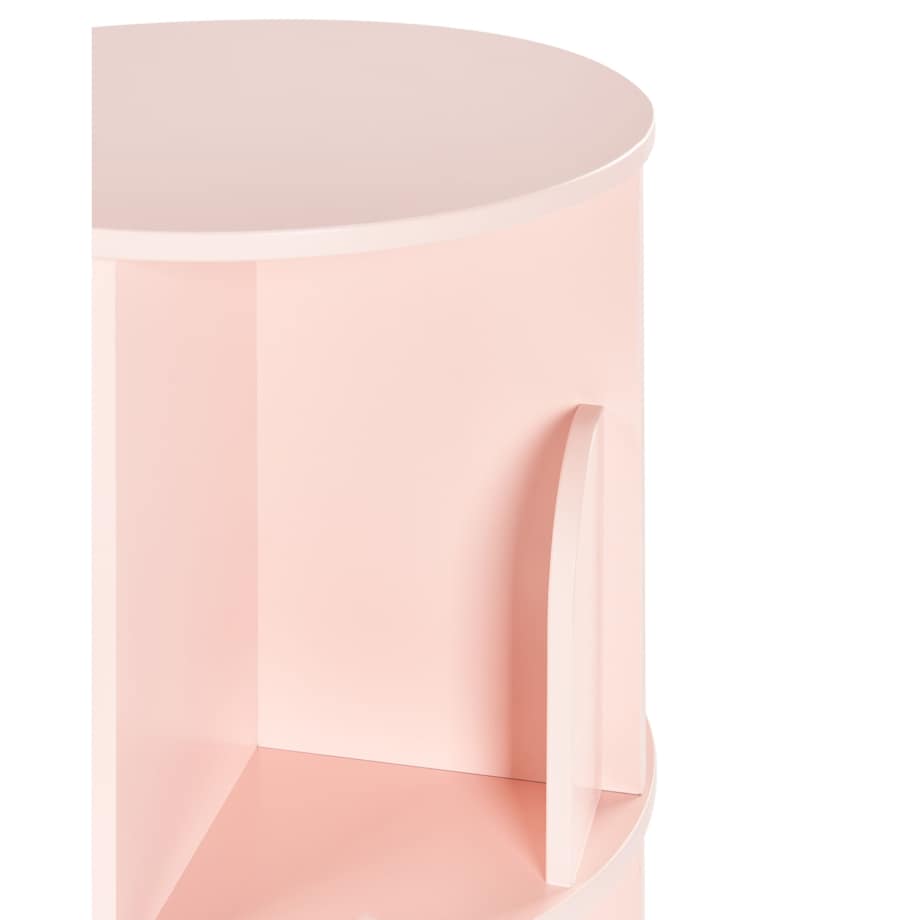 Obrotowy regał CANEY MDF 94 cm Pastelowy róż