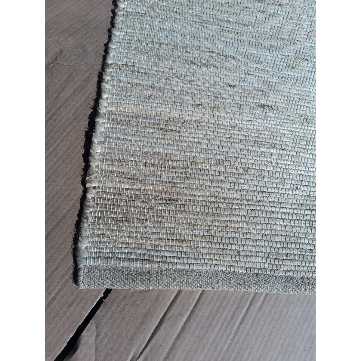 Dywan jutowy do salonu 60x90 cm, naturalny kremowy dywan z juty