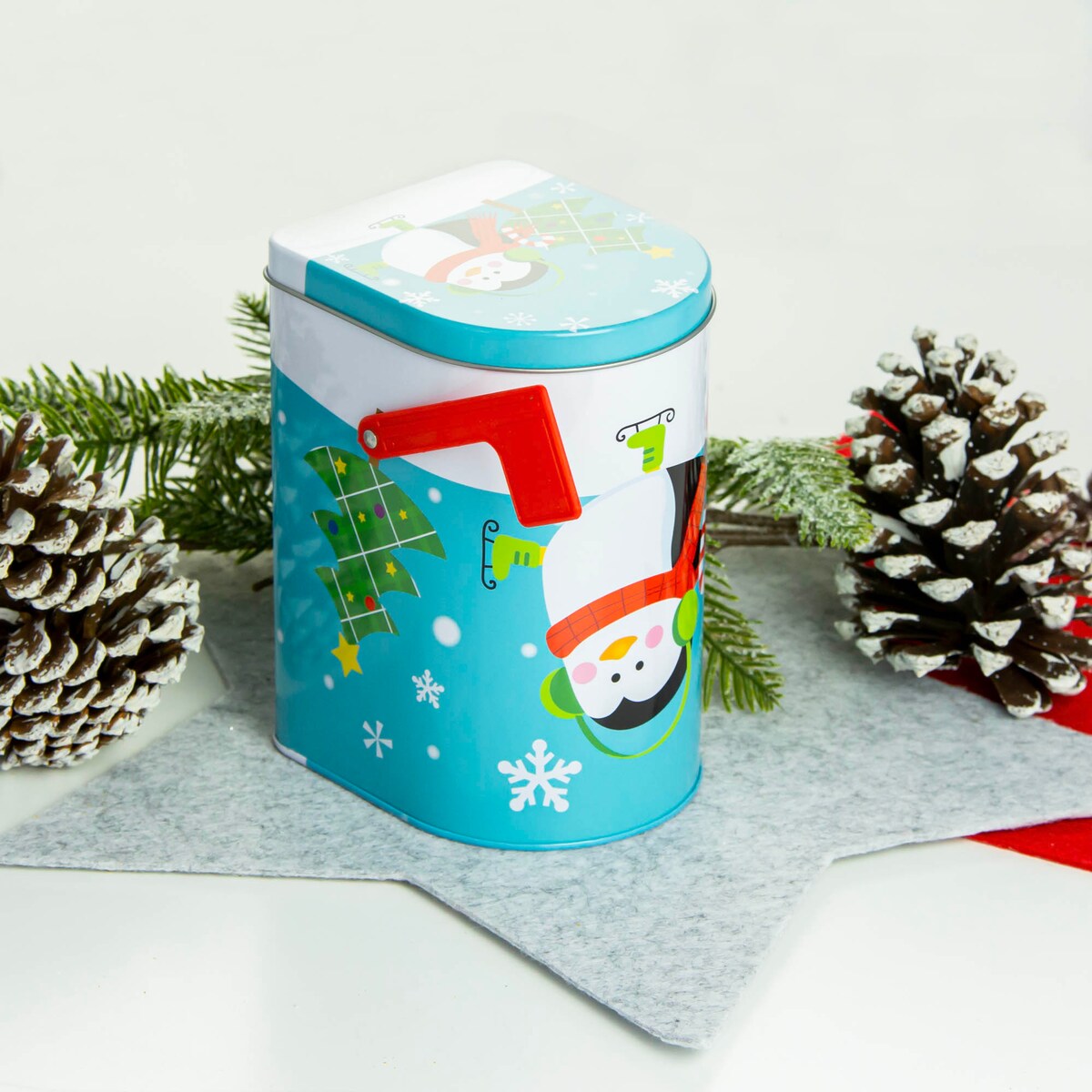 Puszka Na Ciastka Pierniki Pojemnik Skrzynka Zestaw