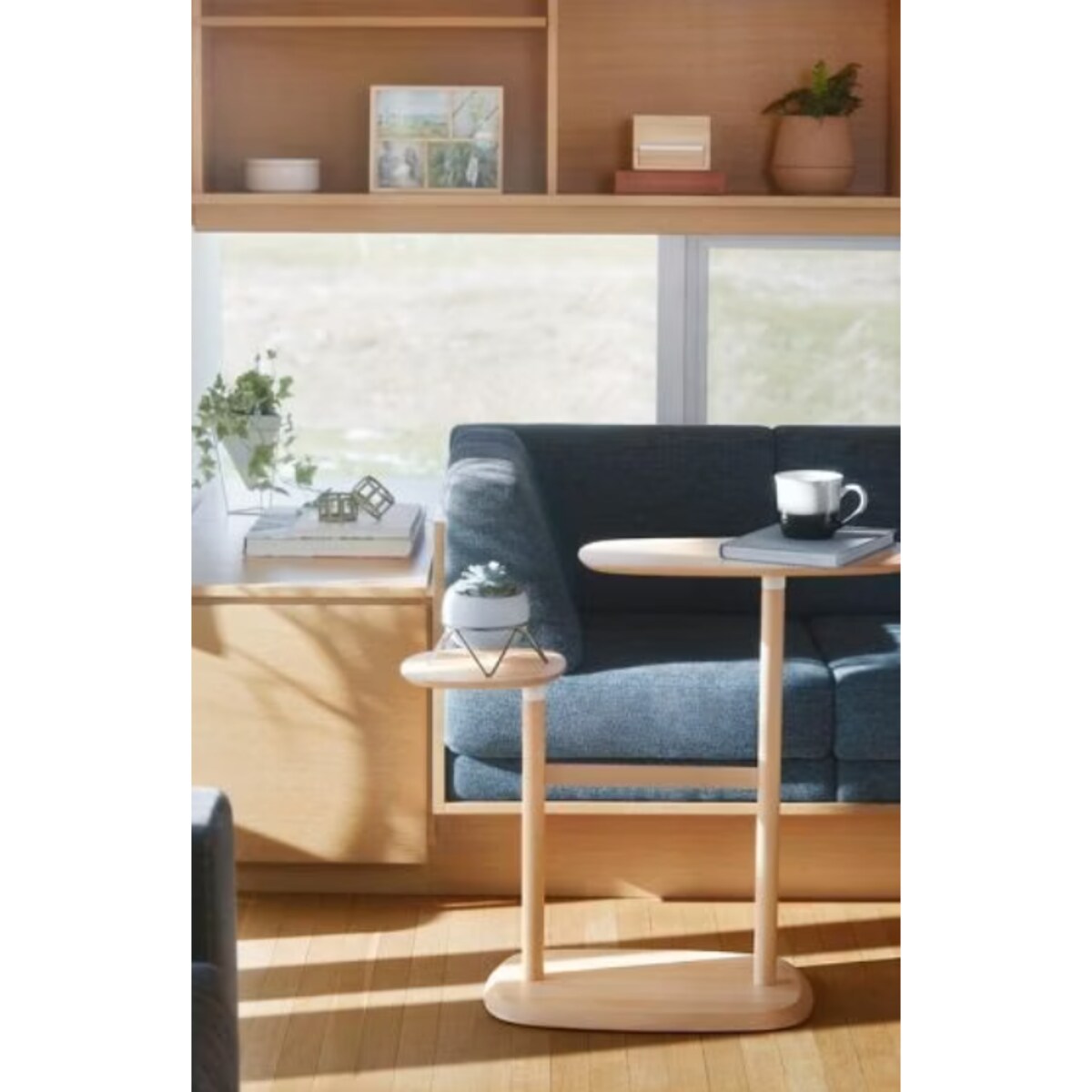 Zestaw 3 doniczek (biało-srebrny) Potsy Umbra