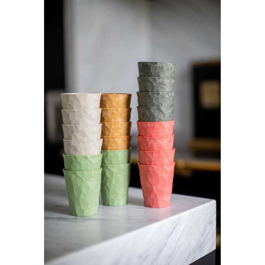 Kubki plastikowe wielorazowe CLUB S 2.0, 250 ml, 4 sztuki, KOZIOL