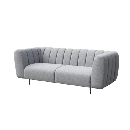Shel 3-osobowa sofa - jasnoszara