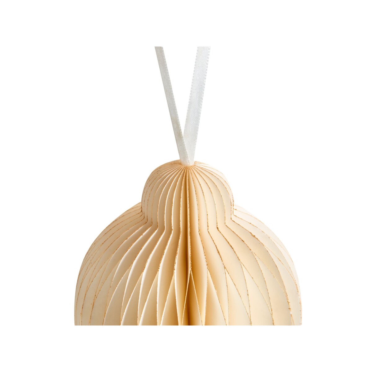 Zestaw 20 ozdób choinkowych JOLSTRA Papier Beżowy