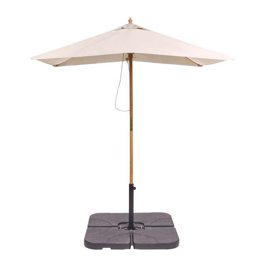 Parasol ogrodowy 195 cm FLAMENCO Jasnobeżowy