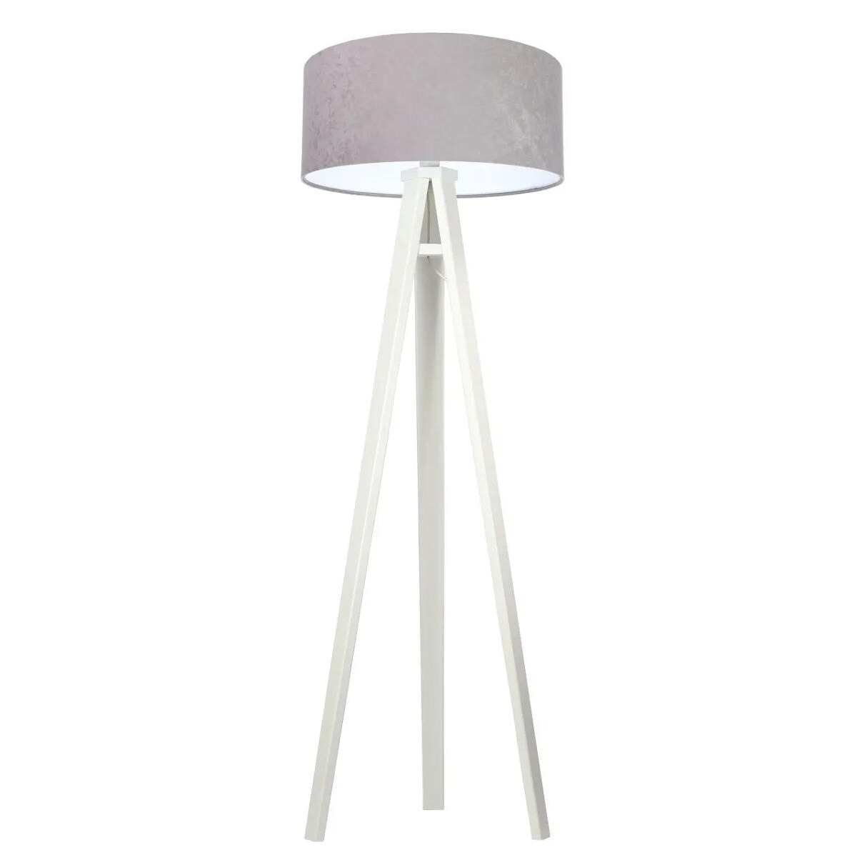 Lampa stojąca HOME 50 szara/biała/biała