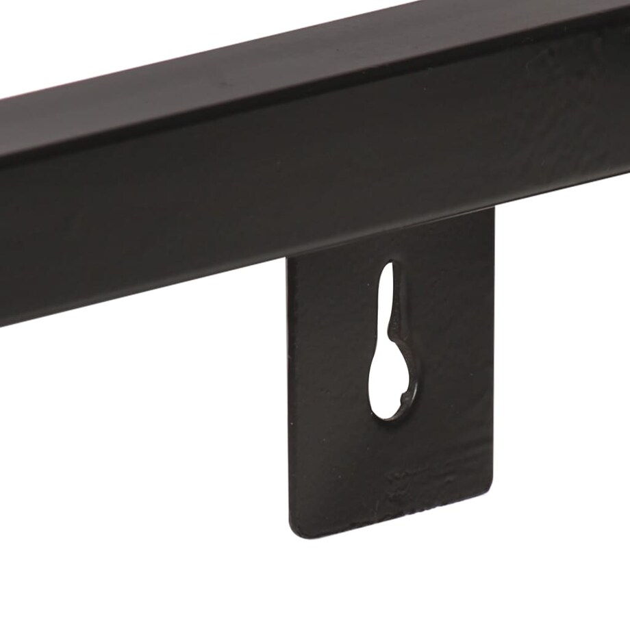 vidaXL Półki ścienne, 2 szt., 160 cm, lite drewno z odzysku