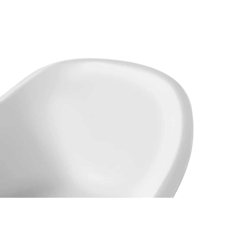 Krzesło bujane białe HARMONY