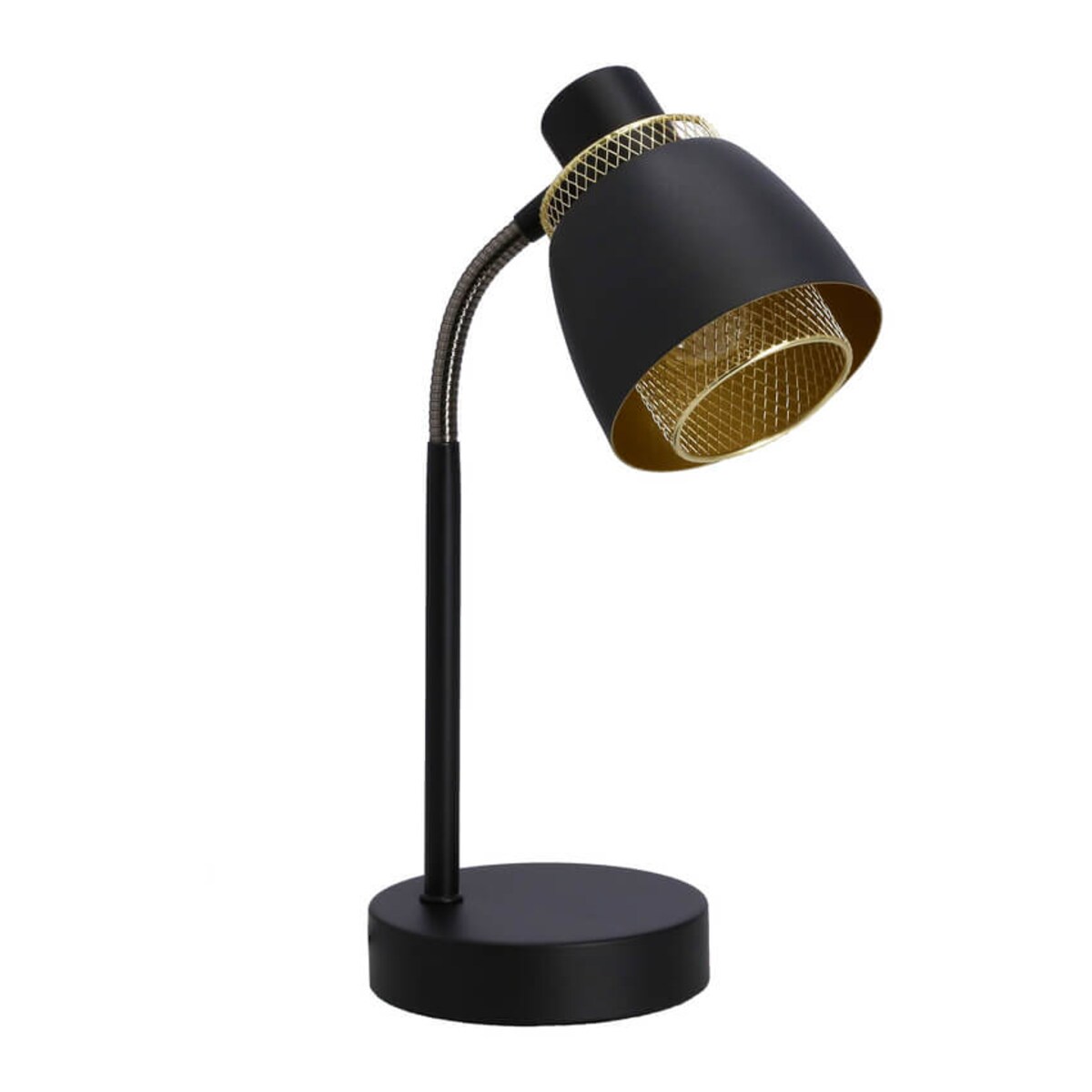 Regulowana lampka biurkowa Aleksandria 41-13774 Candellux złota czarna