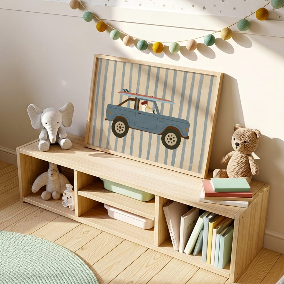 plakat pelikan surfer 70x100