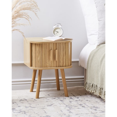 Szafka nocna Jasne drewno SELAH