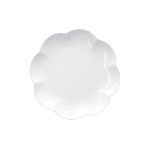 Zestaw 6 talerzy do ciasta Villadeifiori - Biały, 19 cm