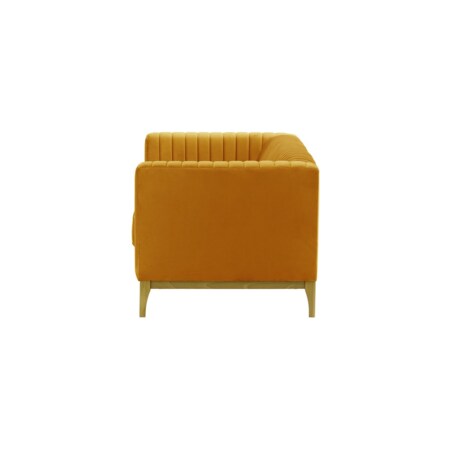 Sofa dwuosobowa Slender Wood-Velluto 8-like oak