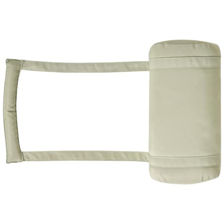 Leżak ogrodowy z poduszką JAVA PREMIUM Drewno akacjowe Zielony