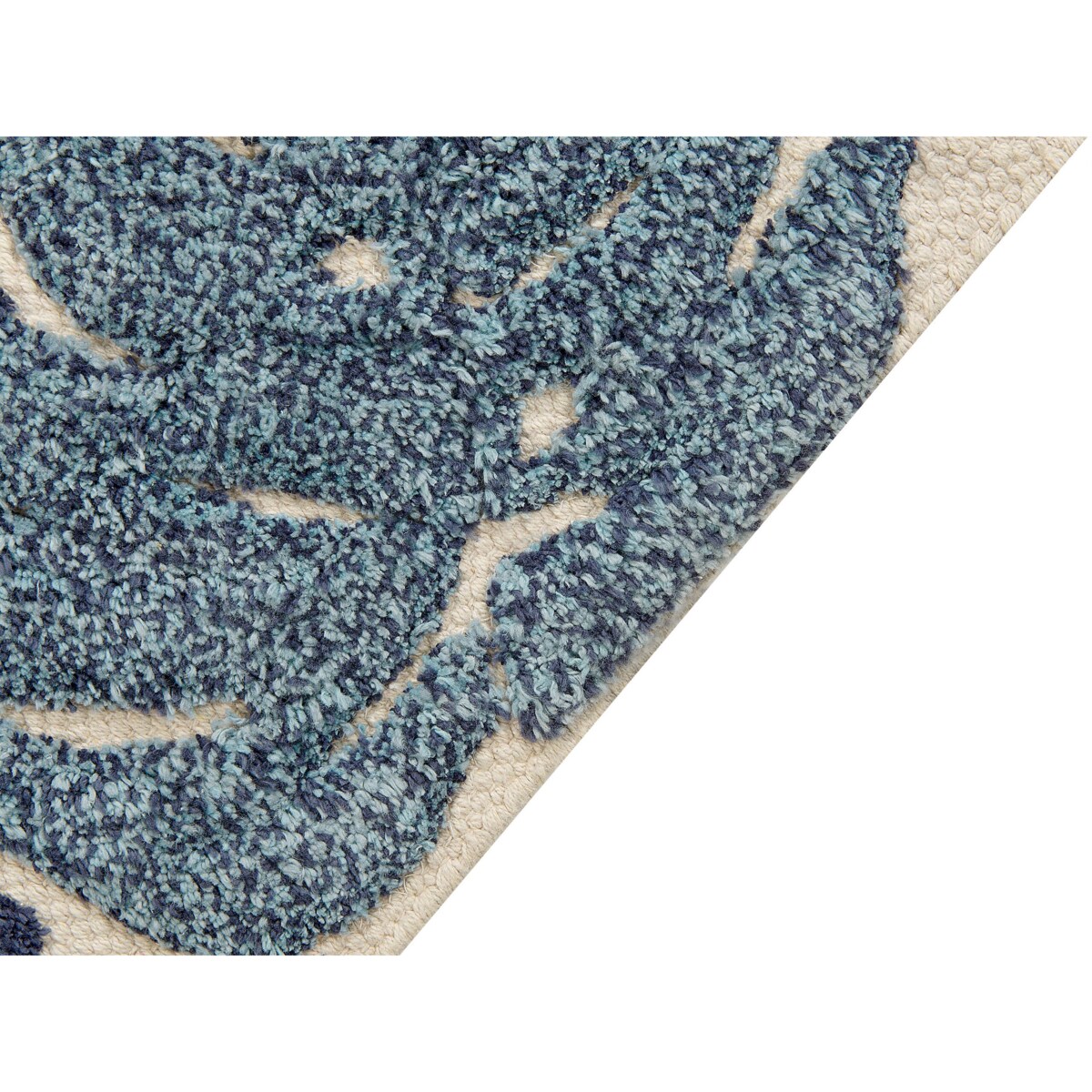 Dywan dziecięcy bawełniany w zwierzęcy wzór 80 x 150 cm wielokolorowy NAIBOS